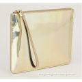 Metallic Gold Classic Ladies Evening Clutch Wallet, Purse, Bag